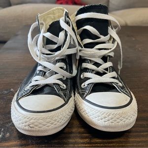 Black High Top Converse